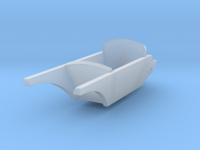 1/56th (28mm) scale wheelbarrow in Tan Fine Detail Plastic