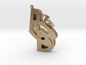 ReImage 3D bling! in Polished Gold Steel