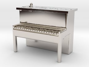 Piano Pendant in Platinum