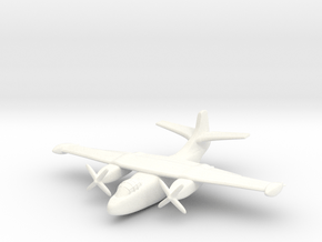 Airplane A/J Savage Test10 in White Processed Versatile Plastic
