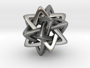 Five Tetra, pendant in Natural Silver