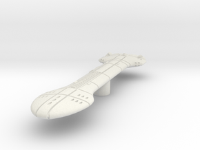 Rigellian (RPSA) Light Cruiser in White Natural Versatile Plastic