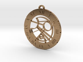 Thomas - Pendant in Natural Brass