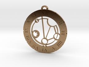 Maxwell - Pendant in Natural Brass