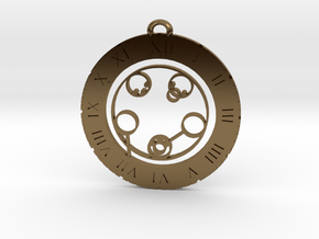 Lincoln - Pendant in Polished Bronze
