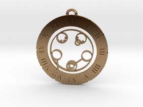 Lincoln - Pendant in Natural Brass