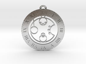 Jordan - Pendant in Natural Silver