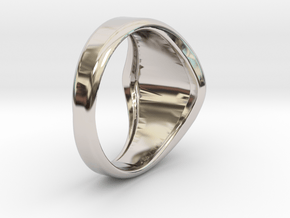 Masonic Ring Size 9 in Platinum
