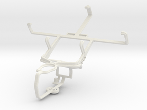 Controller mount for PS3 & ZTE Avid 4G in White Natural Versatile Plastic