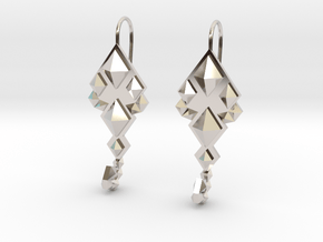 SacredScorpio earrings in Platinum