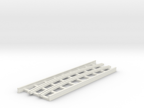 R-165-curve-2r-bridge-track-long-plus-1a in White Natural Versatile Plastic