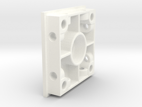 TopPlate V2 for Rotor project - New Design in White Processed Versatile Plastic
