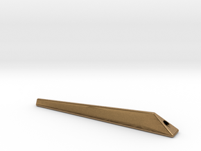 For iPhone Bumper 「truss」  Stand strap bar in Natural Brass