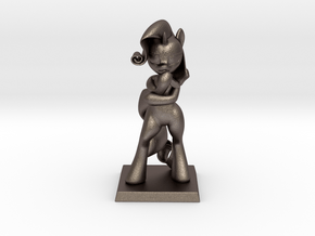 My Little Pony - Fabulous Rarity 14cm in Polished Bronzed Silver Steel