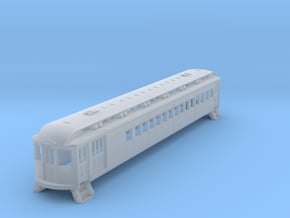 N Scale L&WV Long Steel Combine body shell in Tan Fine Detail Plastic