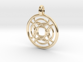 Taygete pendant in 14K Yellow Gold