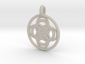 Thebe pendant in Natural Sandstone