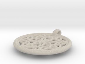 Metis pendant in Natural Sandstone