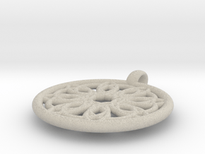 Megaclite pendant in Natural Sandstone