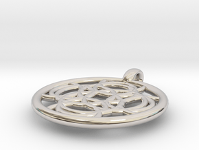 Thelxinoe pendant in Platinum