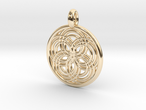 Carpo pendant in 14K Yellow Gold