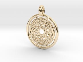 Hermippe pendant in 14K Yellow Gold