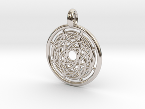 Hermippe pendant in Platinum