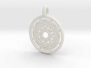 Hermippe pendant in White Natural Versatile Plastic