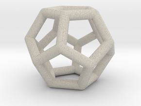 Dodecahedron in Natural Sandstone