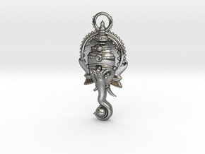 Ganesh in Polished Silver