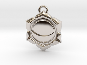 Manipura (Solar Plexus Chakra) Pendant in Platinum