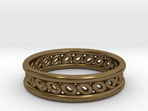 GBW6 Wmns Loop Band in Polished Bronze