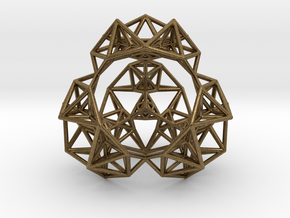 Inversion of a Sierpinski Tetrahedron in Natural Bronze