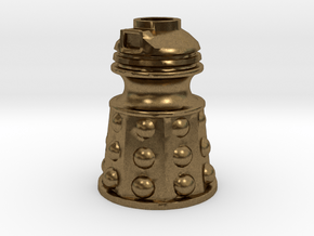 Dalek Post Version B in Natural Bronze
