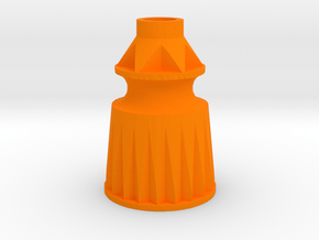 Playfield Star Post in Orange Processed Versatile Plastic