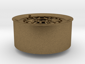 Car Rim for Model Scale 1/24 in Natural Bronze