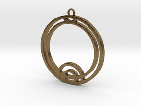 Thea - Necklace in Natural Bronze