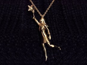 Reach the Stars in Polished Brass