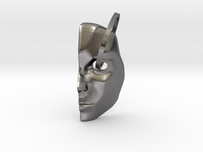 Mask1 in Polished Nickel Steel