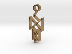 Runes of victory in Natural Brass