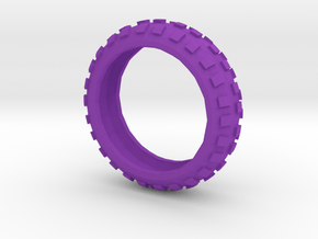 Motorcycle/Dirt Bike/Scrambler Tire Ring Size 12 in Purple Processed Versatile Plastic