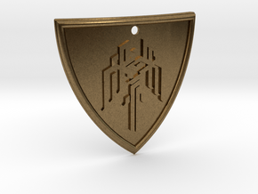 Dragon Age Shield in Natural Bronze