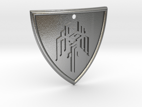 Dragon Age Shield in Natural Silver