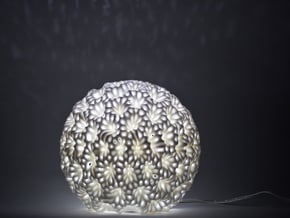 Pollen Lamp in White Natural Versatile Plastic