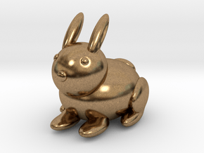 Rabbit (small) in Natural Brass