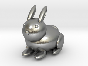 Rabbit (small) in Natural Silver