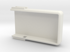 NightScout Case, Dexcom G4, Common End in White Natural Versatile Plastic