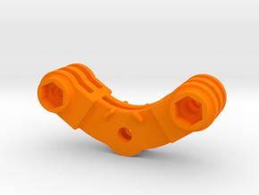 The Forward Backward Gemini mount in Orange Processed Versatile Plastic