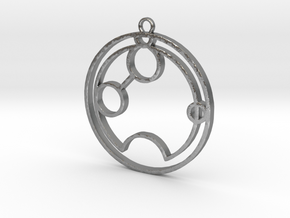 Tegan - Necklace in Natural Silver