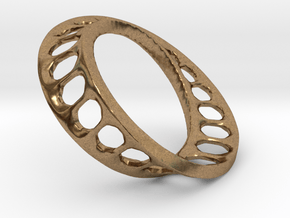 mobius track 4 cm in Natural Brass